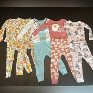 Girls size 2T pajamas